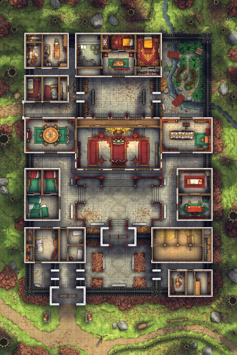 Chinese Noble's Mansion Tileset