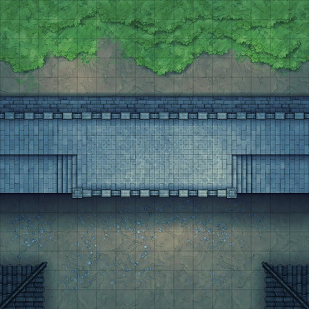 Modular Asian City Walls Tileset