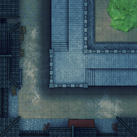 Modular Asian City Walls Tileset
