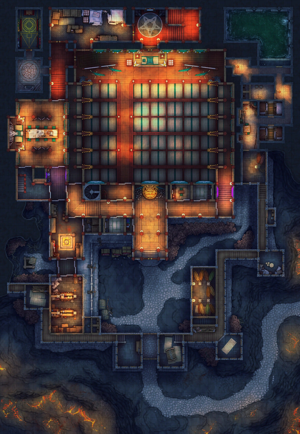 Oni Mountain Kabuki Castle