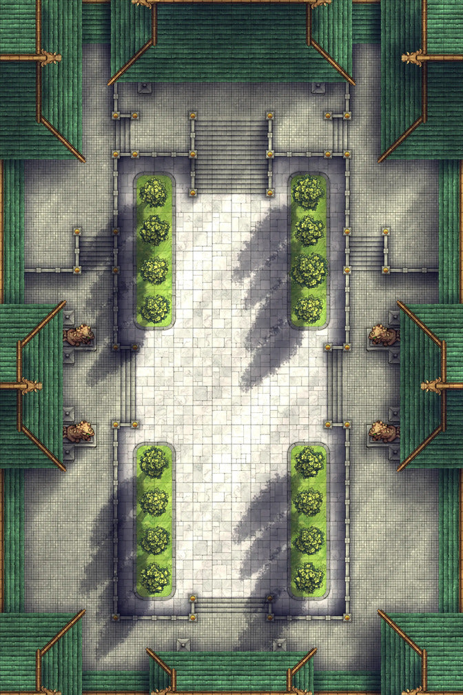 宫殿庭院