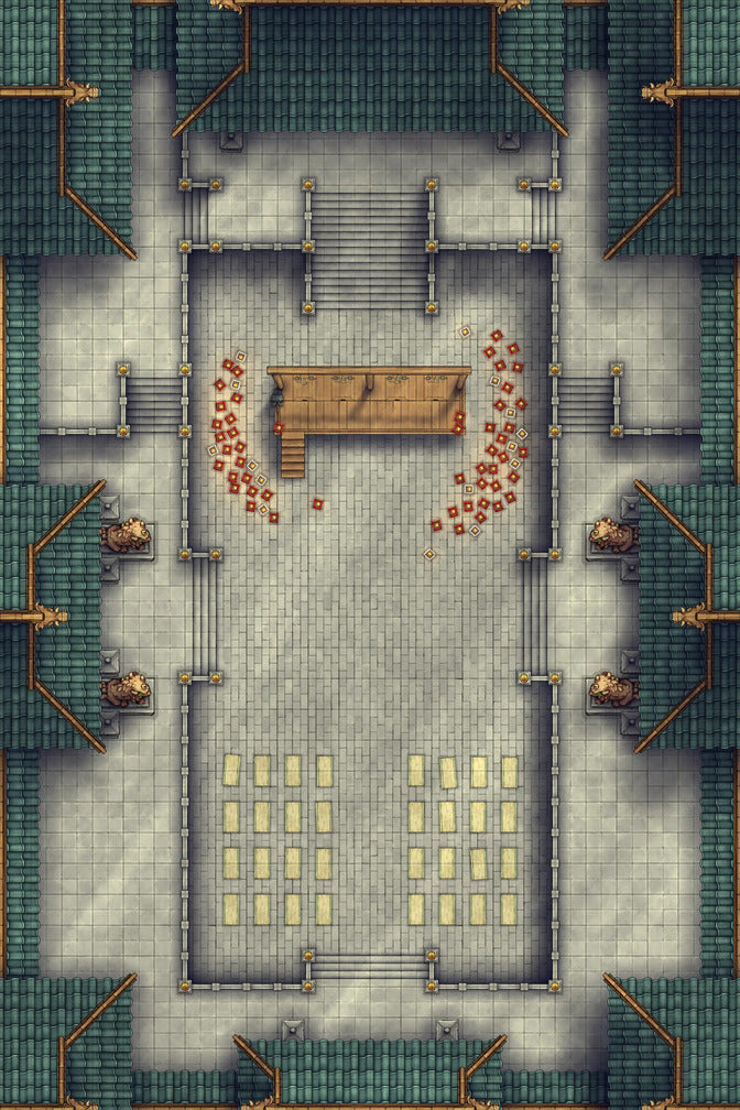 宫殿庭院
