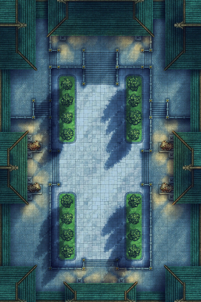 宫殿庭院
