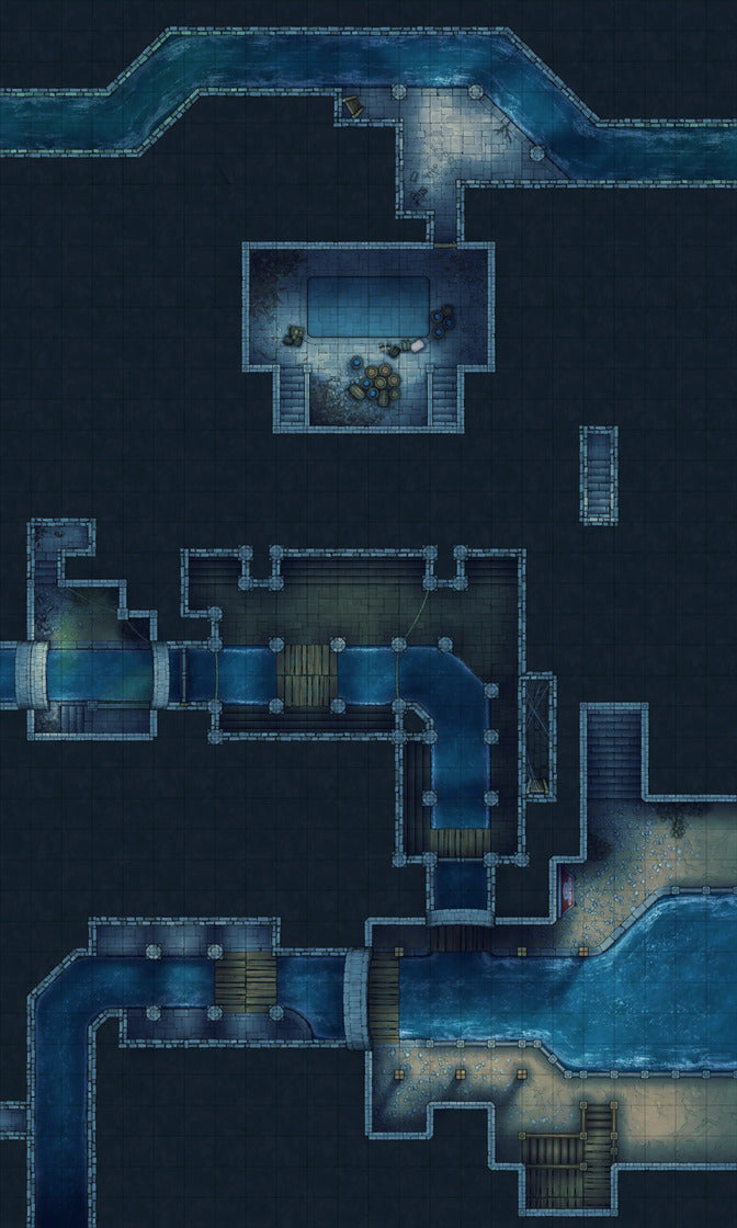 Asian City Slums Gang Hideout