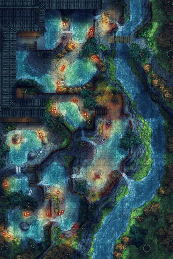 温泉浴场