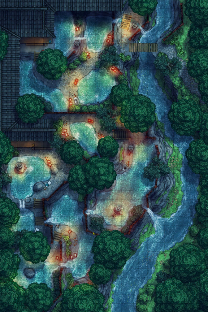 温泉浴场