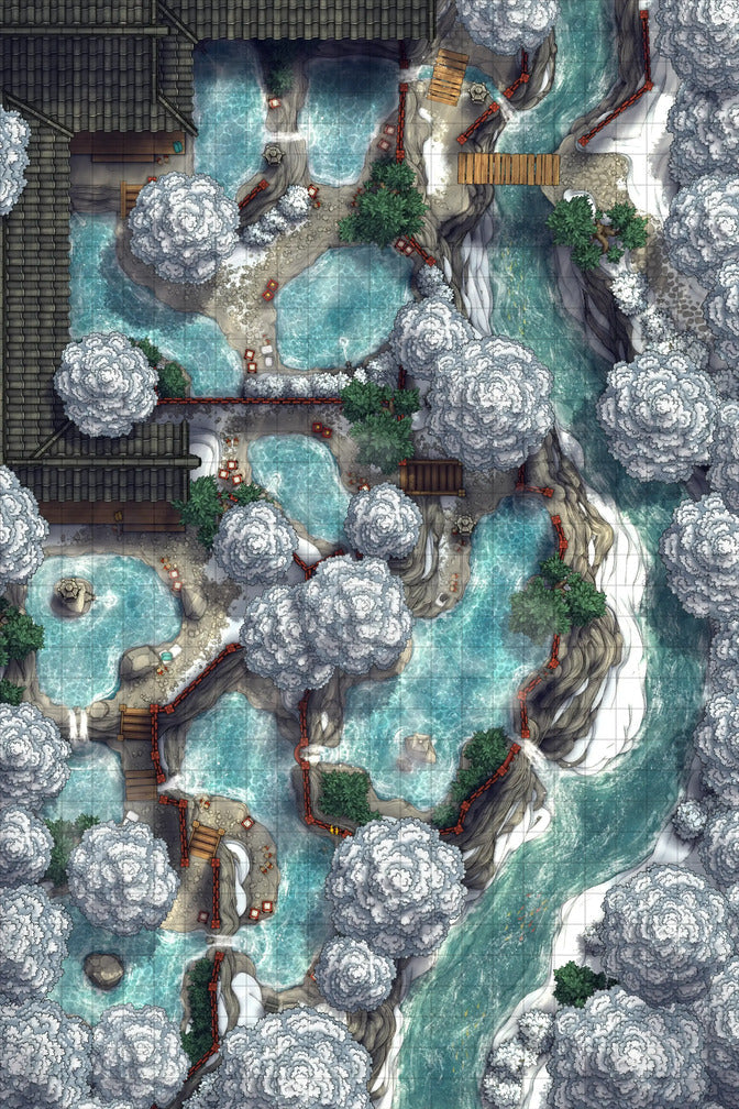 温泉浴场