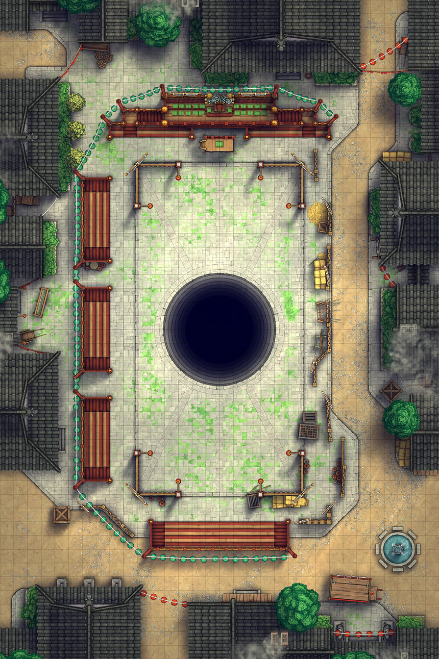 Martial Arts Tournament Arena