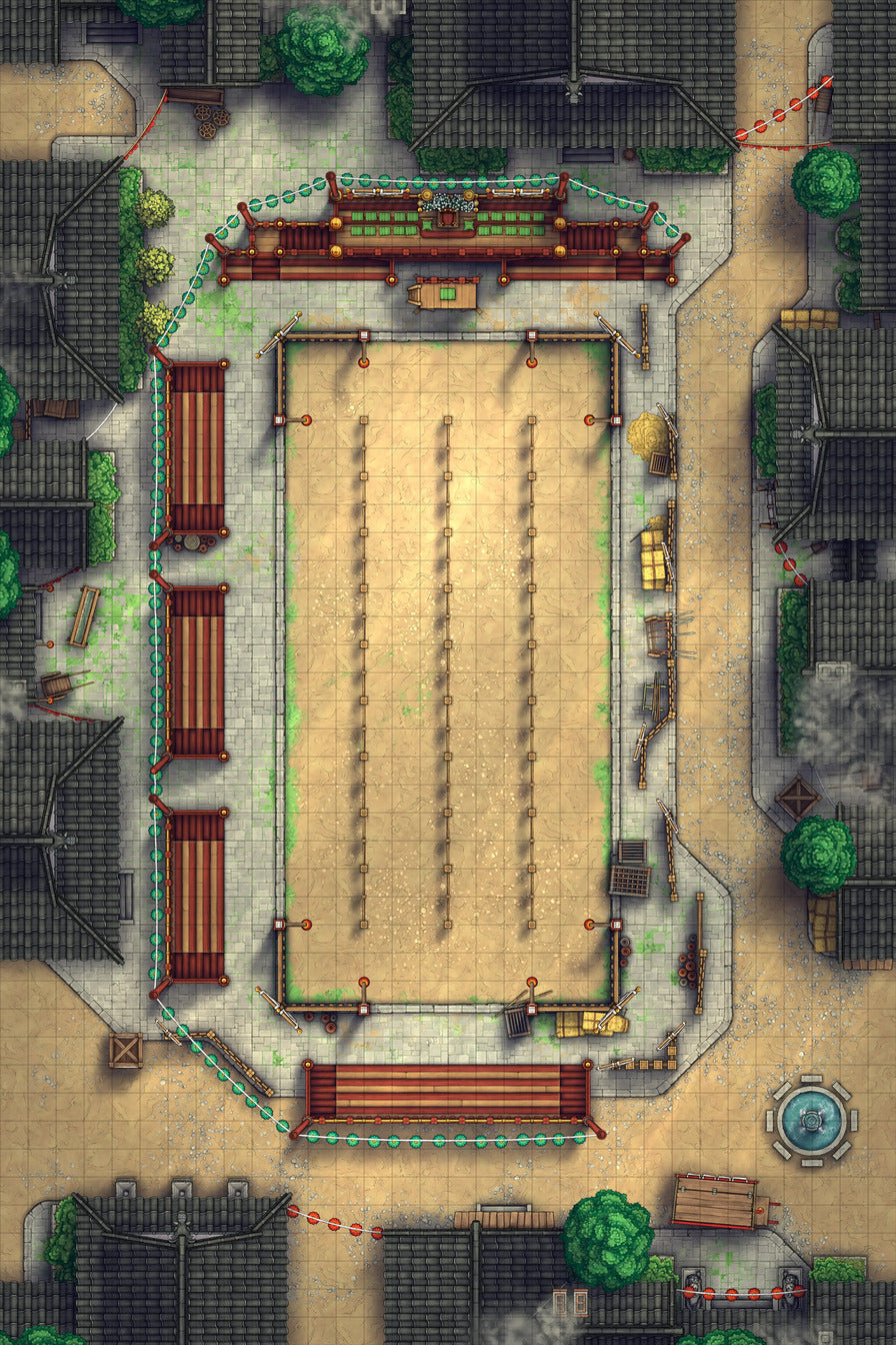 Martial Arts Tournament Arena