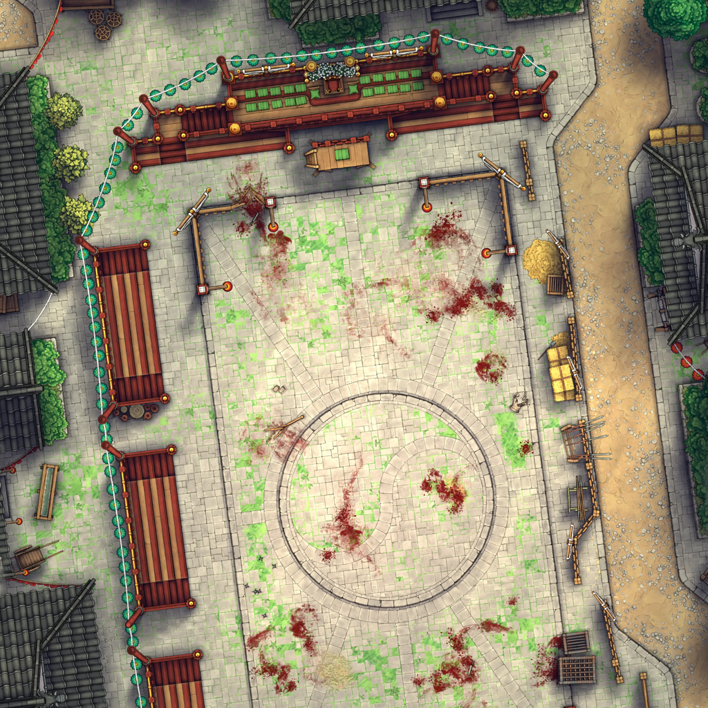 Martial Arts Tournament Arena