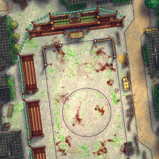 Martial Arts Tournament Arena