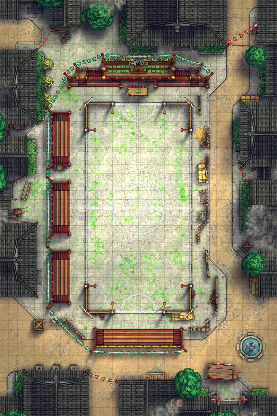 Martial Arts Tournament Arena