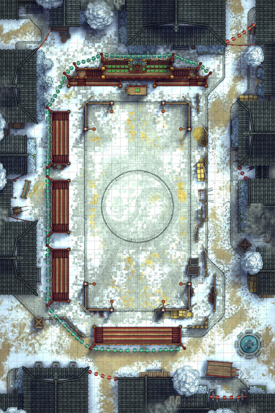 Martial Arts Tournament Arena