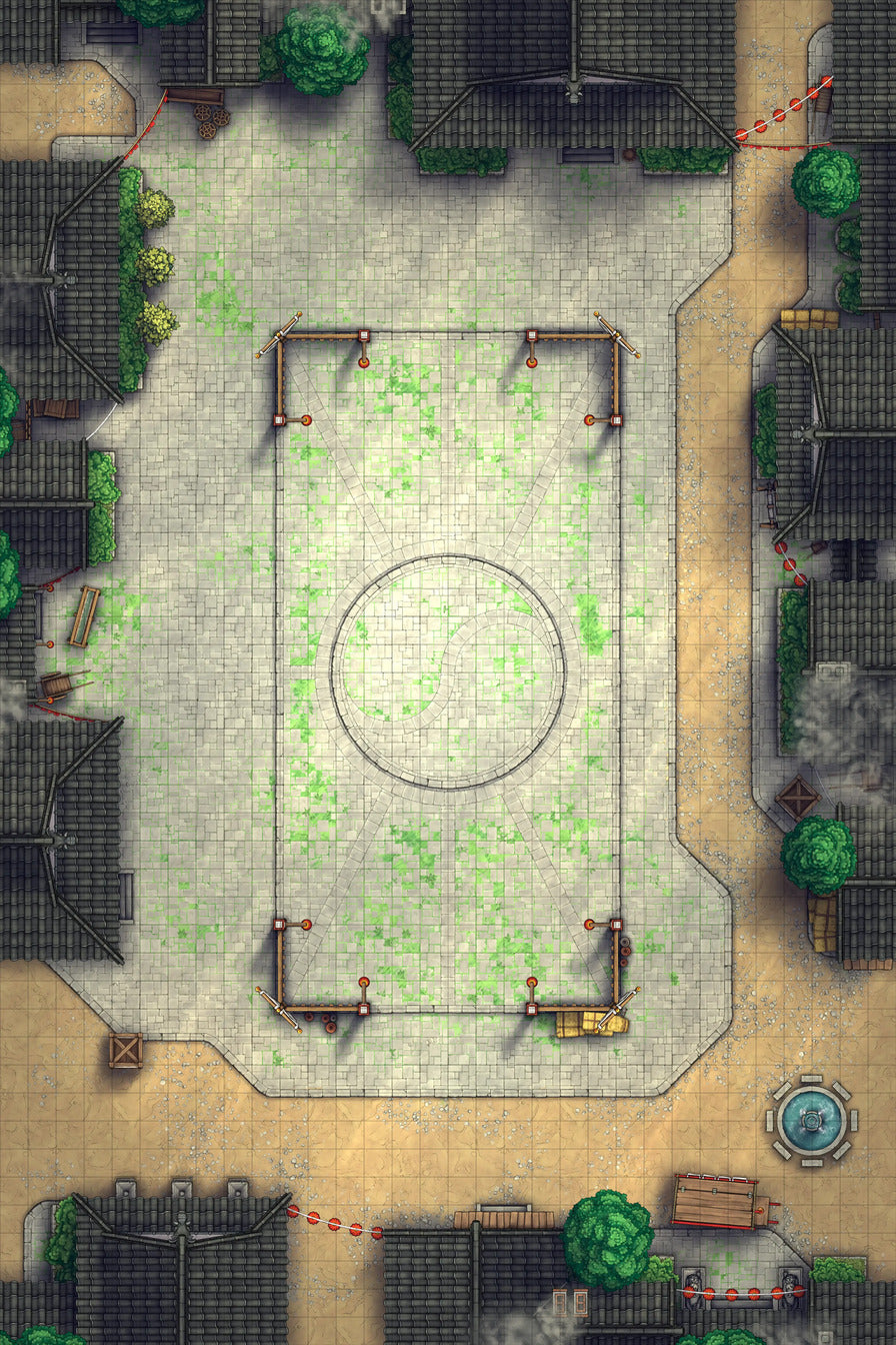 Martial Arts Tournament Arena