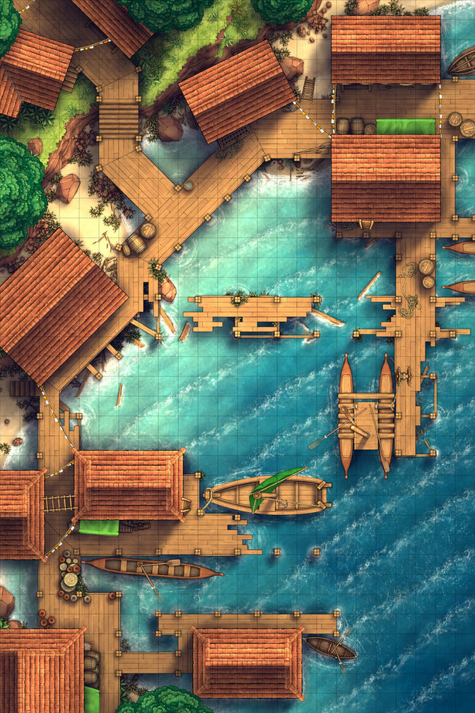 Coastal Fishing Village