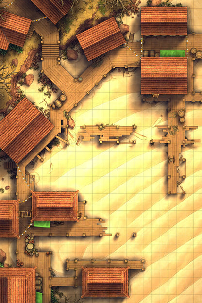 Coastal Fishing Village