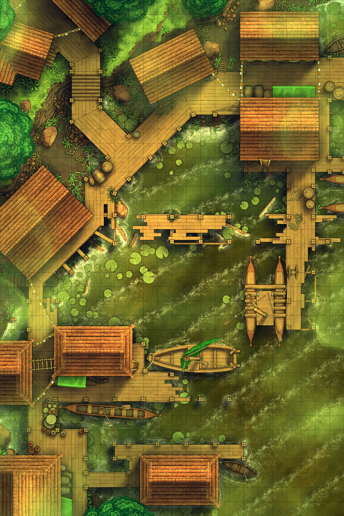 Coastal Fishing Village