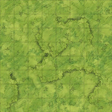 Modular Garden Tileset & Assets Battlemap - 8x8 Exterior O 01 Grass - DnD Map, Foundry VTT, Print