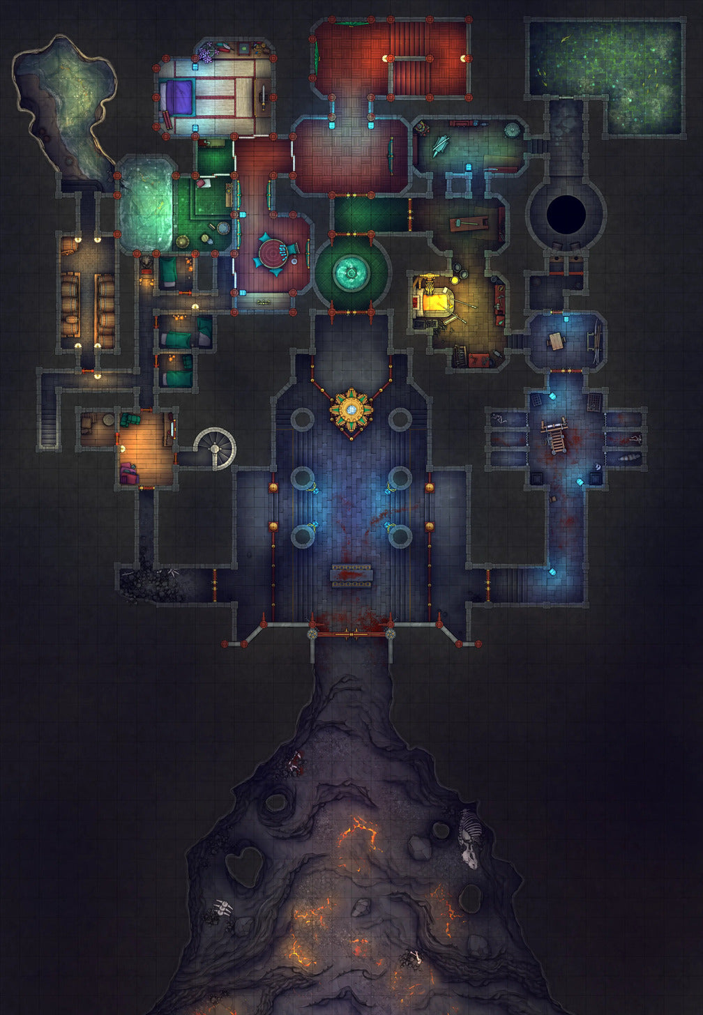 Oni Mountain Kabuki Castle