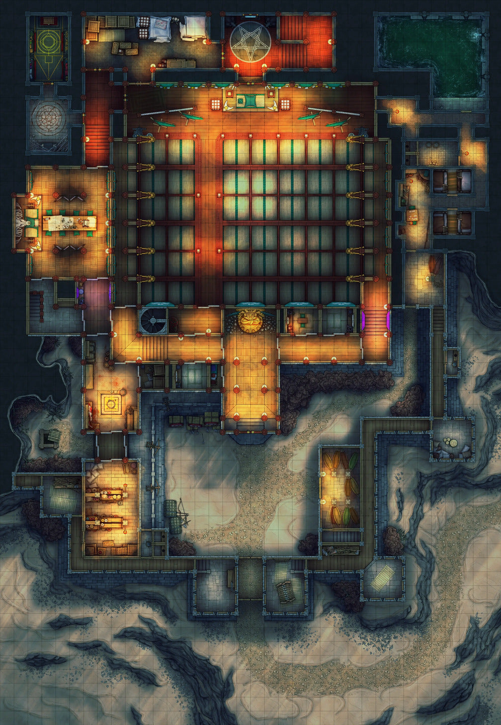 Oni Mountain Kabuki Castle