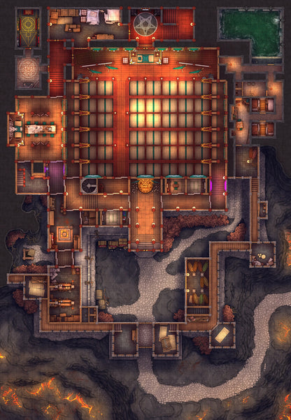 Oni Mountain Kabuki Castle