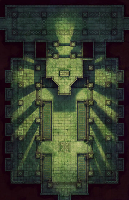 Overgrown Tomb & Courtyard
