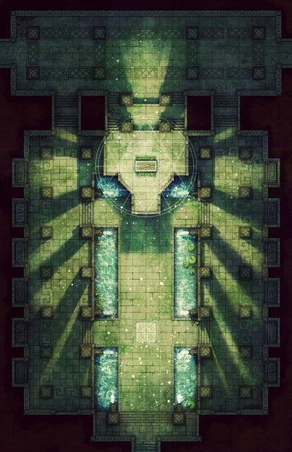 Overgrown Tomb & Courtyard