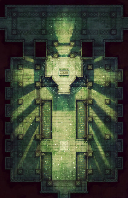 Overgrown Tomb & Courtyard