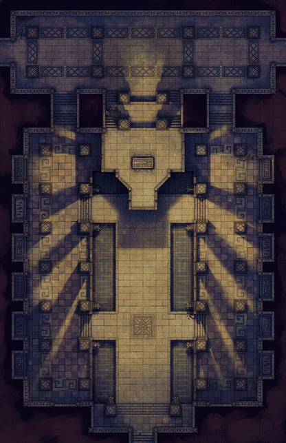 Overgrown Tomb & Courtyard