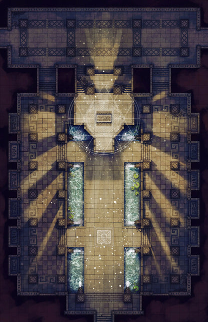 Overgrown Tomb & Courtyard
