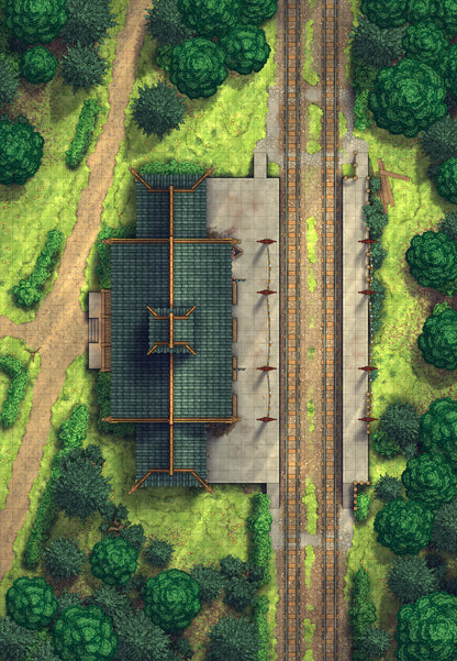 Rural Train Station