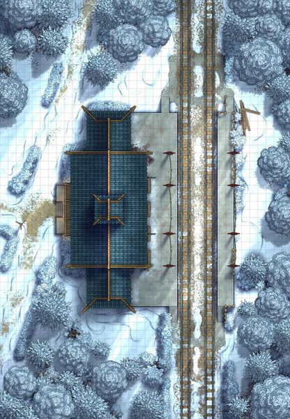 Rural Train Station