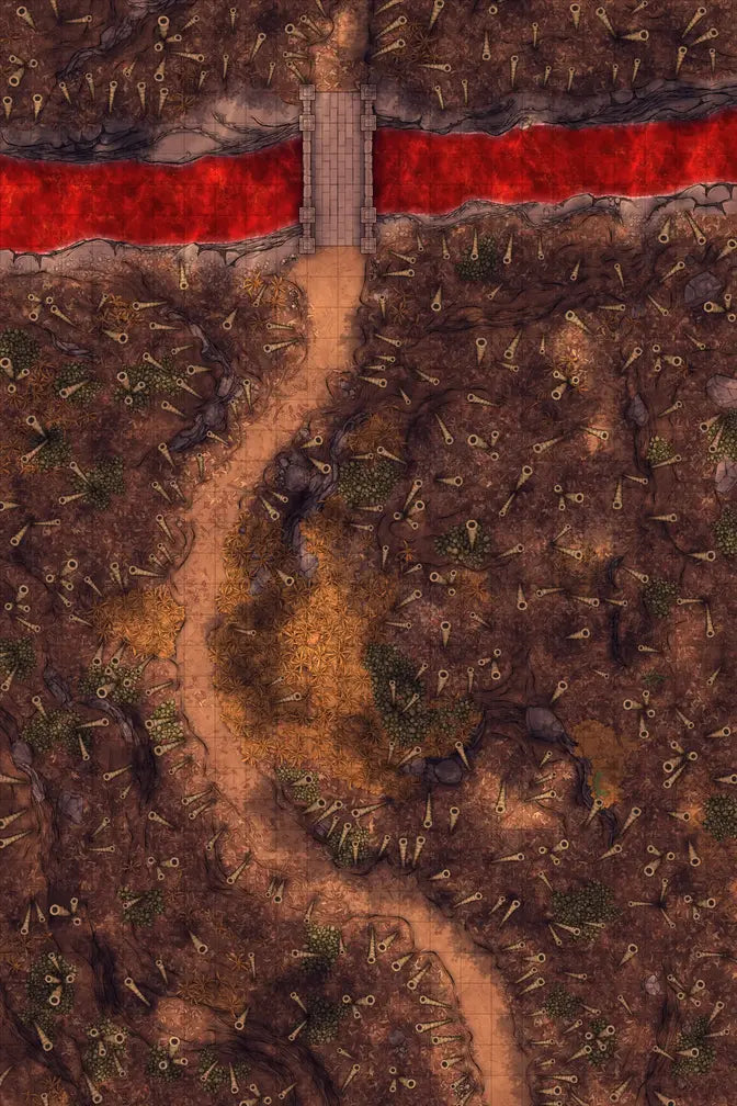 Bamboo Forest Shrine Battlemap - fantasy game map - Digital, Foundry VTT, Print