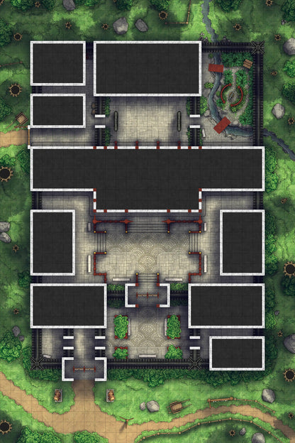 中国贵族府邸地图