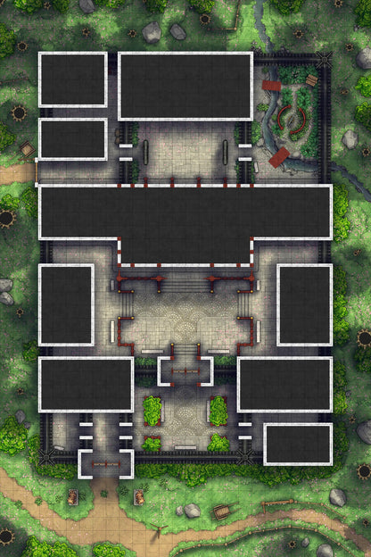 中国贵族府邸地图