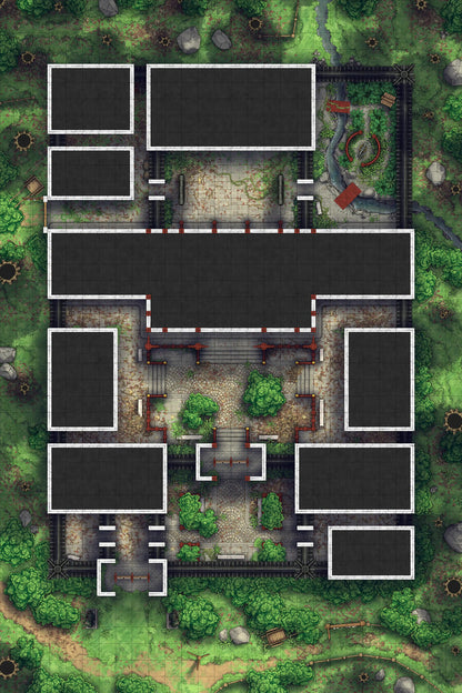中国贵族府邸地图