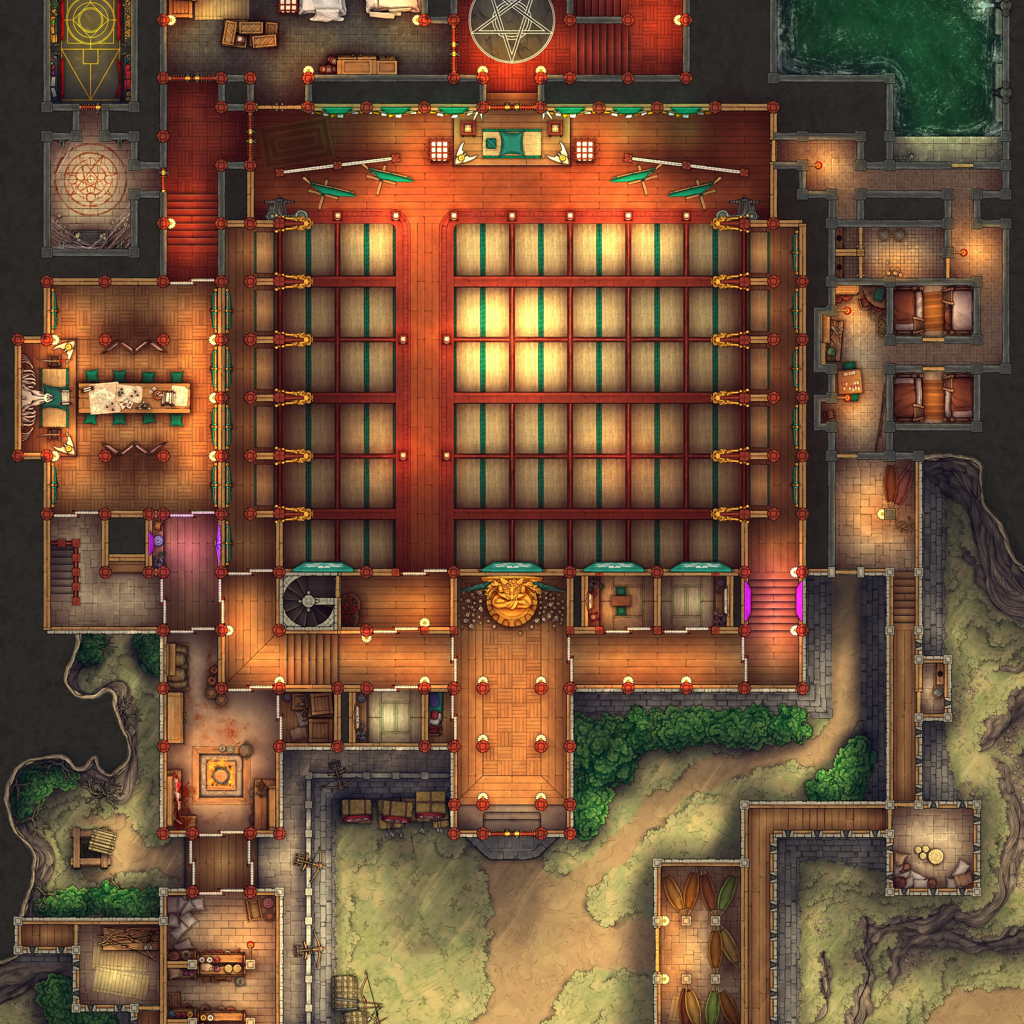 Oni Mountain Kabuki Castle