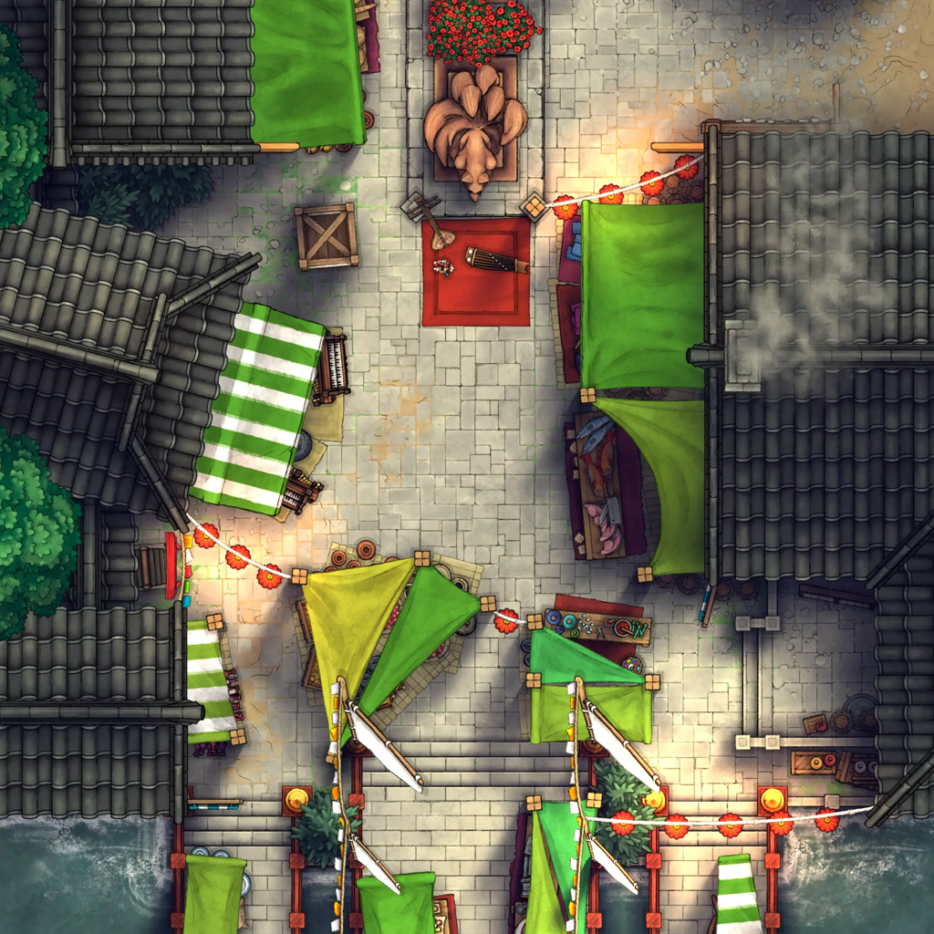 City Market Street & Youkai Parade