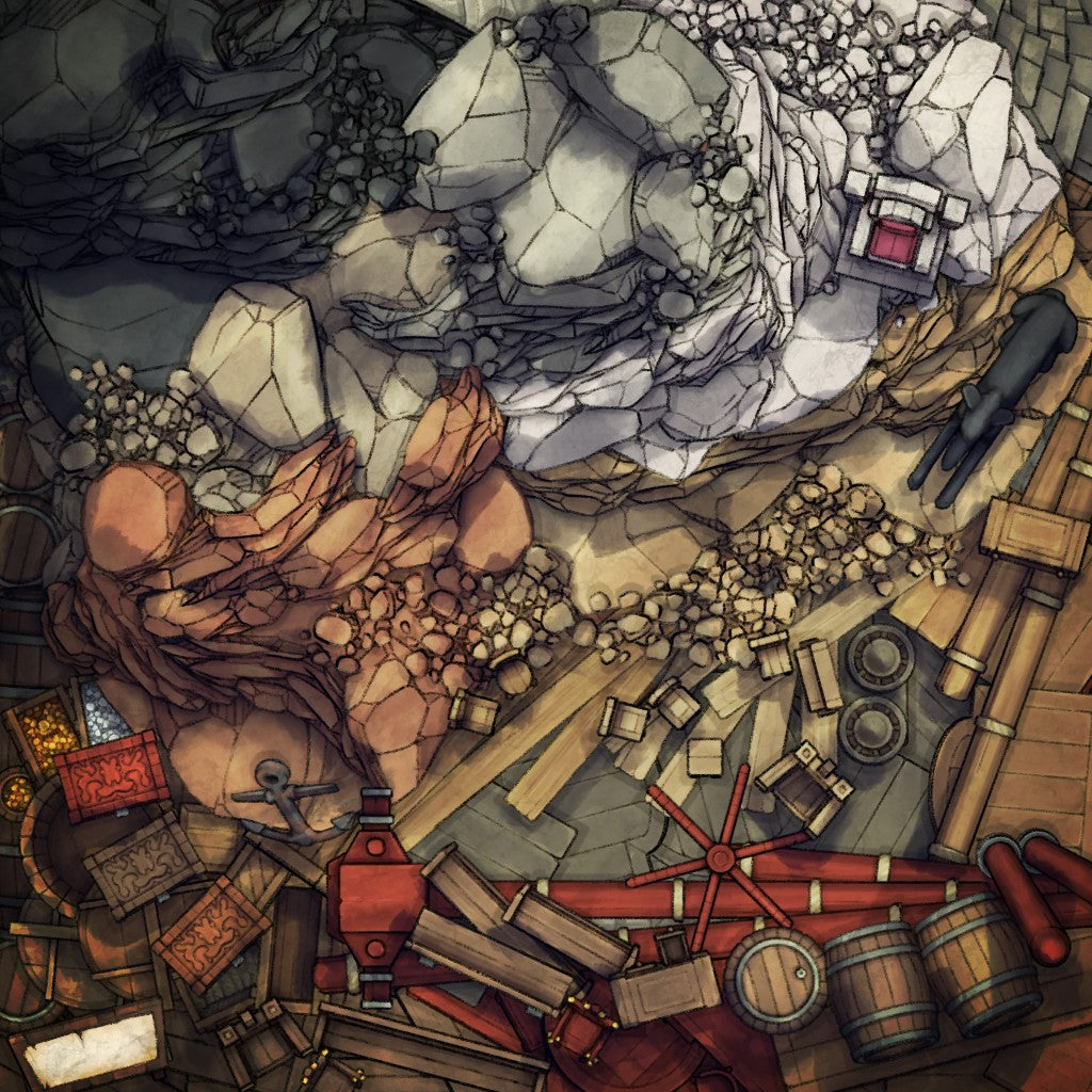 Dungeondraft Overhaul - Core Asset Pack Kit - red leather belt silver buckle - Digital,