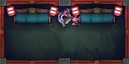 Fox Spirit’s Island Palace - Modular Dungeon Tileset Battlemap - blue white dragon plush toy - Digital, Foundry VTT,