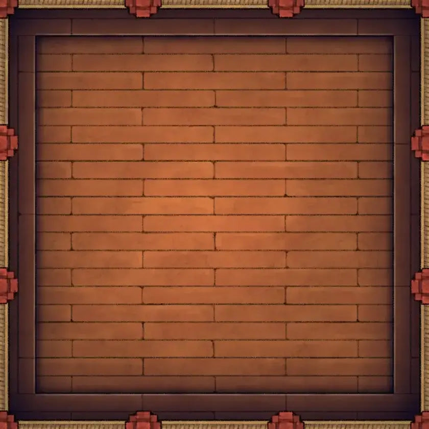 Fox Spirit’s Island Palace - Modular Dungeon Tileset Battlemap - brown wooden floor brick pattern - Digital, Foundry