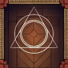 Fox Spirit’s Island Palace - Modular Dungeon Tileset Battlemap - brown wooden door geometric white - Digital, Foundry