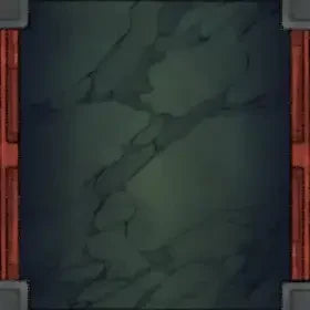 Fox Spirit’s Island Palace - Modular Dungeon Tileset Battlemap - dark gray stone wall red - Digital, Foundry VTT, Print