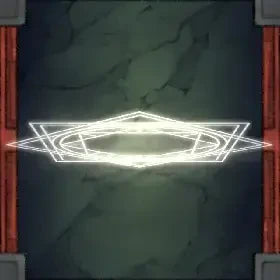 Fox Spirit’s Island Palace - Modular Dungeon Tileset Battlemap - neon geometric light installation white - Digital,