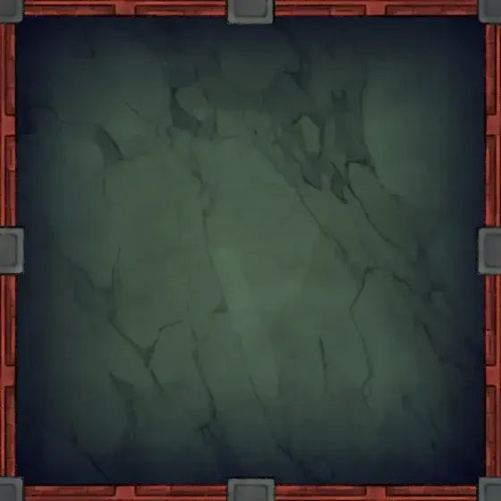 Fox Spirit’s Island Palace - Modular Dungeon Tileset Battlemap - red black metal grate textured - Digital, Foundry VTT,