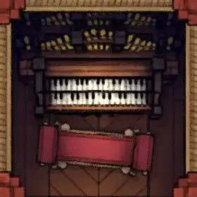 Fox Spirit’s Island Palace - Modular Dungeon Tileset Battlemap - red leather couch wooden frame - Digital, Foundry VTT,