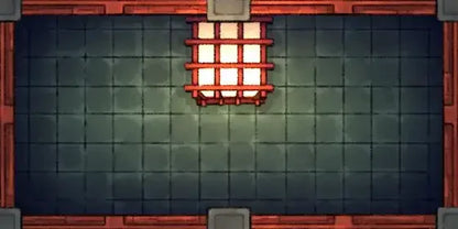 Fox Spirit’s Island Palace - Modular Dungeon Tileset Battlemap - warm-toned wooden lantern metal cage - Digital,