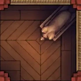 Fox Spirit’s Island Palace - Modular Dungeon Tileset Battlemap - wooden parquet floor herringbone pattern - Digital,