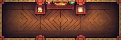 Fox Spirit’s Island Palace - Modular Dungeon Tileset Battlemap - wooden floor geometric pattern warm - Digital, Foundry