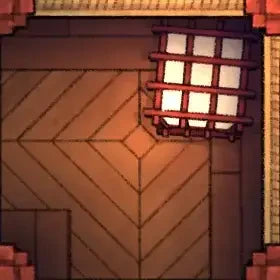 Fox Spirit’s Island Palace - Modular Dungeon Tileset Battlemap - wooden door geometric pattern lantern - Digital,